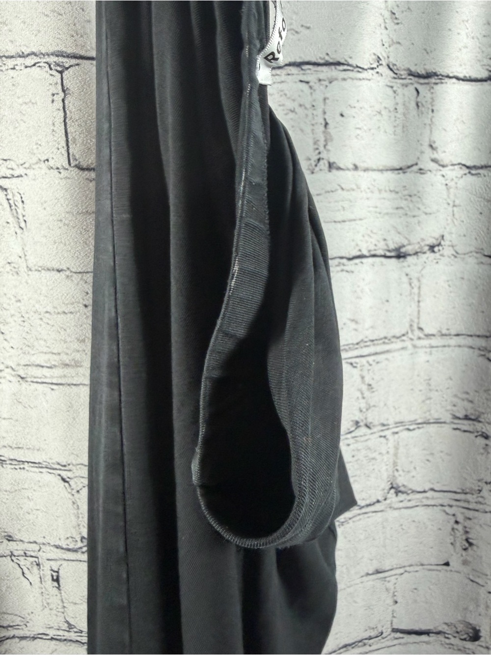 Reformation Rylan Black Twist-Front Midi Skirt - Picture 8 of 10